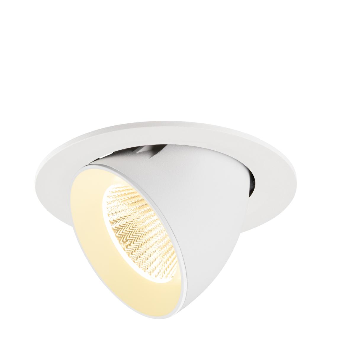SLV - NUMINOS® GIMBLE L, plafondinbouwarmatuur, 3000 K, 40° - 1009734