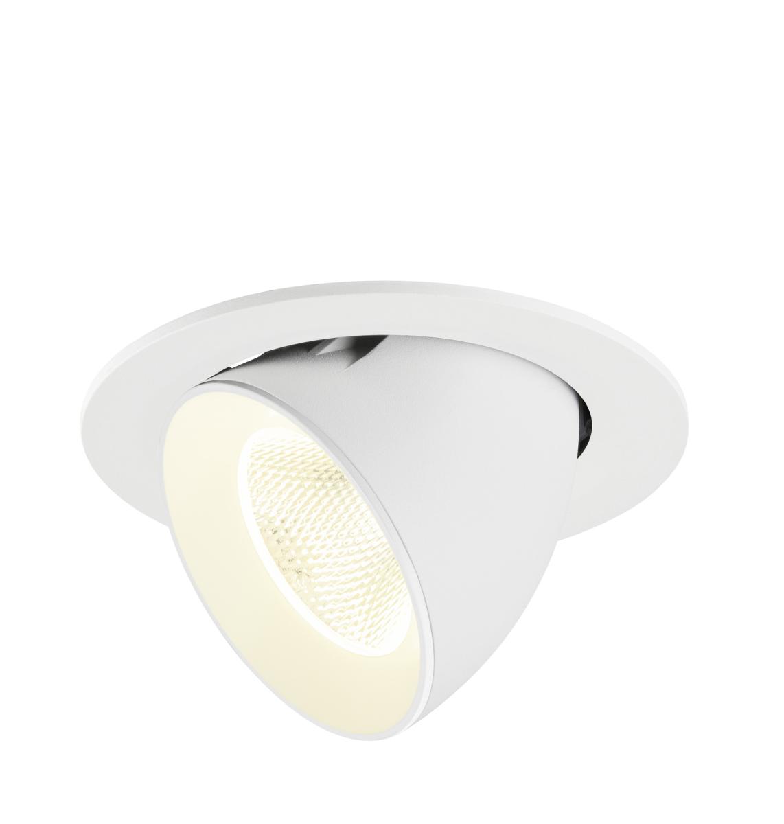 SLV - NUMINOS® GIMBLE L, plafondinbouwarmatuur, 4000 K, 20° - 1009749