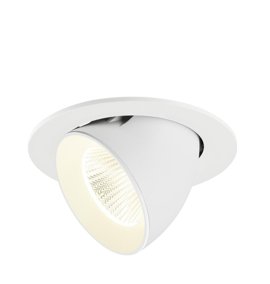 SLV - NUMINOS® GIMBLE L, plafondinbouwarmatuur, 4000 K, 40° - 1009752