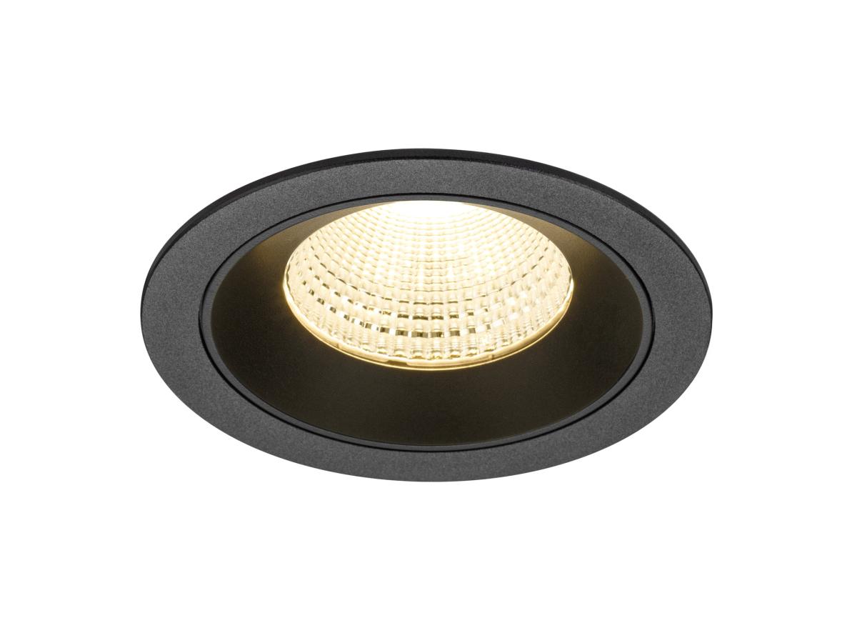 SLV - NUMINOS® L, plafondinbouwarmatuur 3000K, 55°, IP20, rond - 1009780