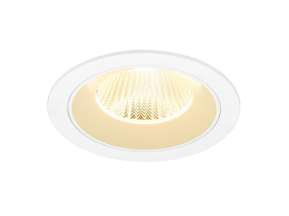SLV - NUMINOS® L, plafondinbouwarmatuur 3000K, 40°, IP20, rond - 1009787