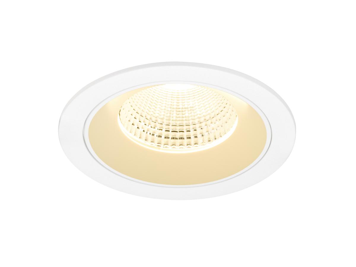 SLV - NUMINOS® L, plafondinbouwarmatuur 3000K, 55°, IP20, rond - 1009790