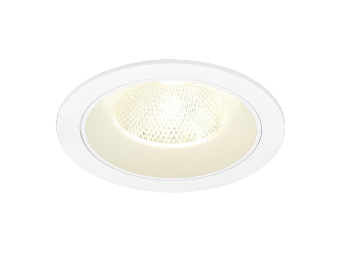 SLV - NUMINOS® L, plafondinbouwarmatuur 4000K, 20°, IP20, rond - 1009802