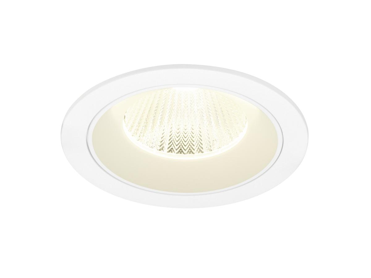 SLV - NUMINOS® L, plafondinbouwarmatuur 4000K, 40°, IP20, rond - 1009805