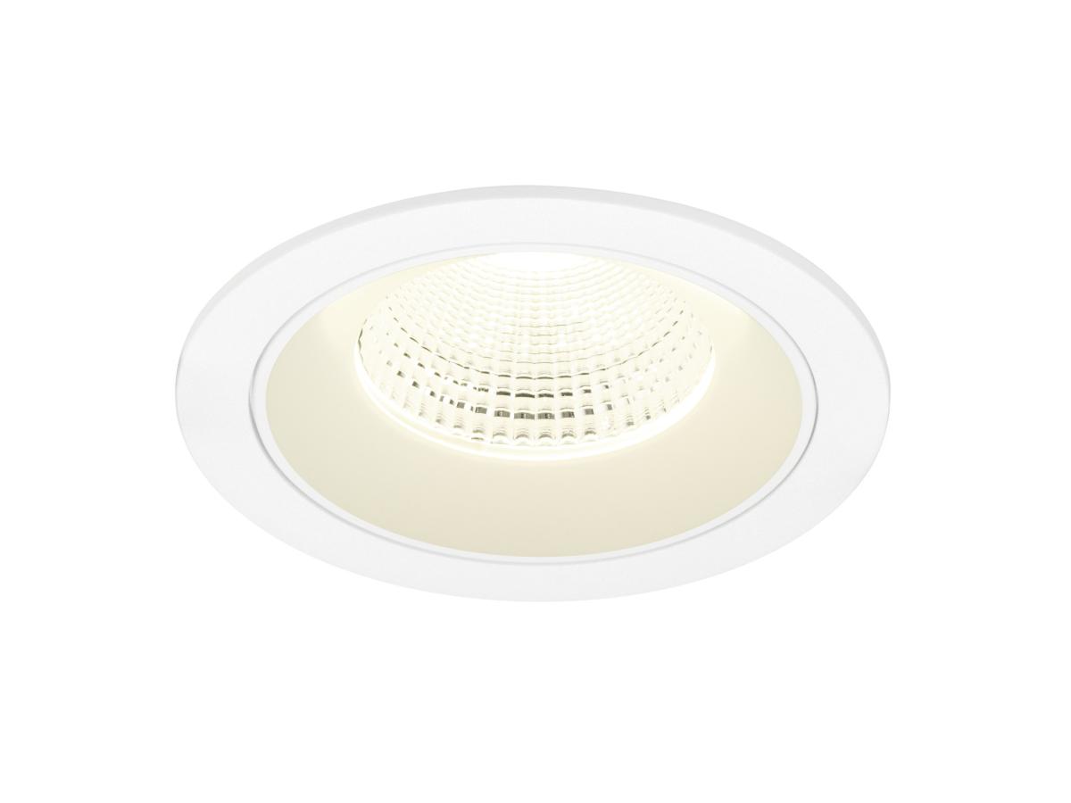 SLV - NUMINOS® L, plafondinbouwarmatuur 4000K, 55°, IP20, rond - 1009808