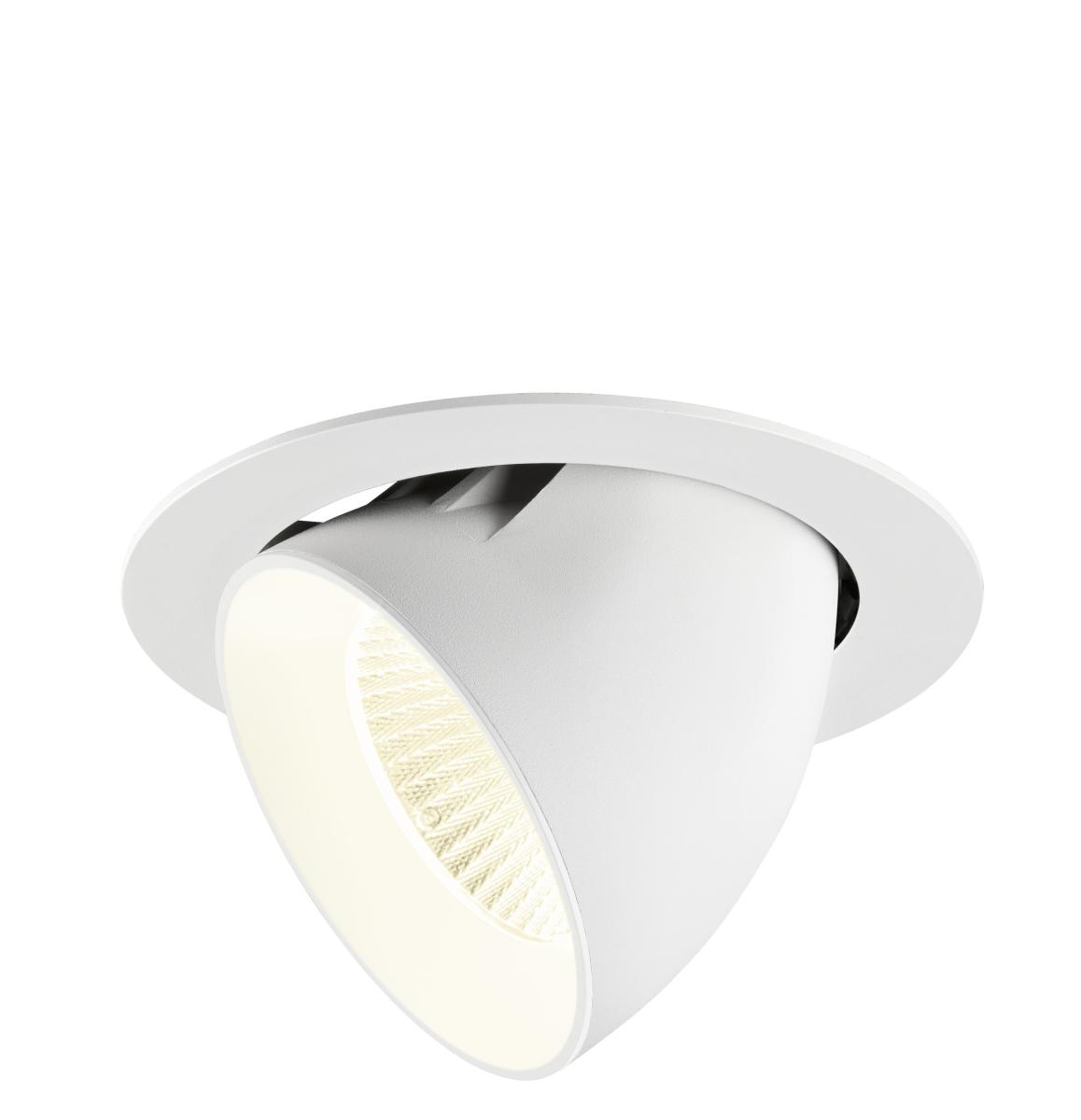SLV - NUMINOS® GIMBLE XL, plafondinbouwarmatuur, 4000K, 20°, wit - 1009910