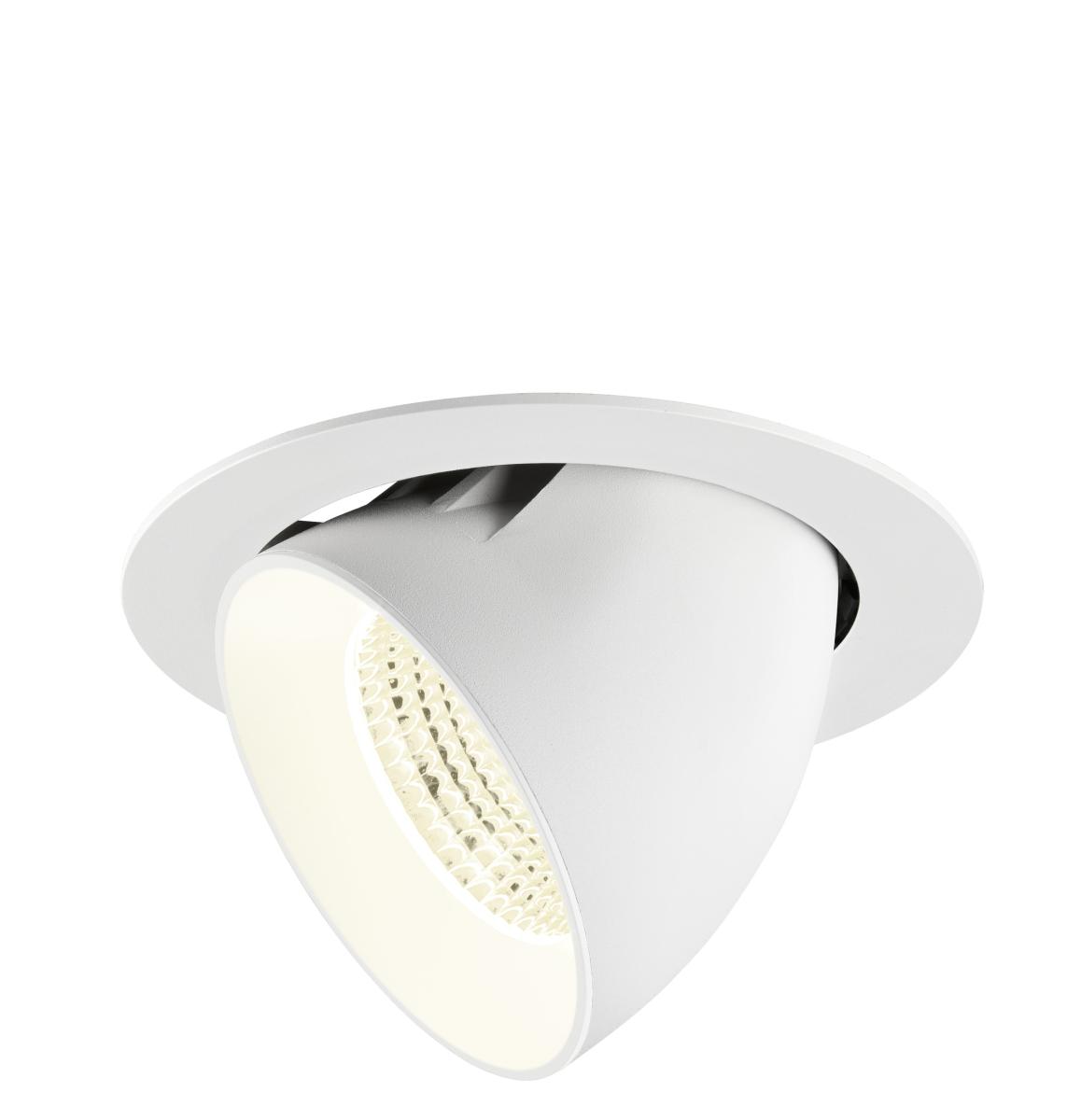 SLV - NUMINOS® GIMBLE XL, plafondinbouwarmatuur, 4000K, 55°, wit - 1009916
