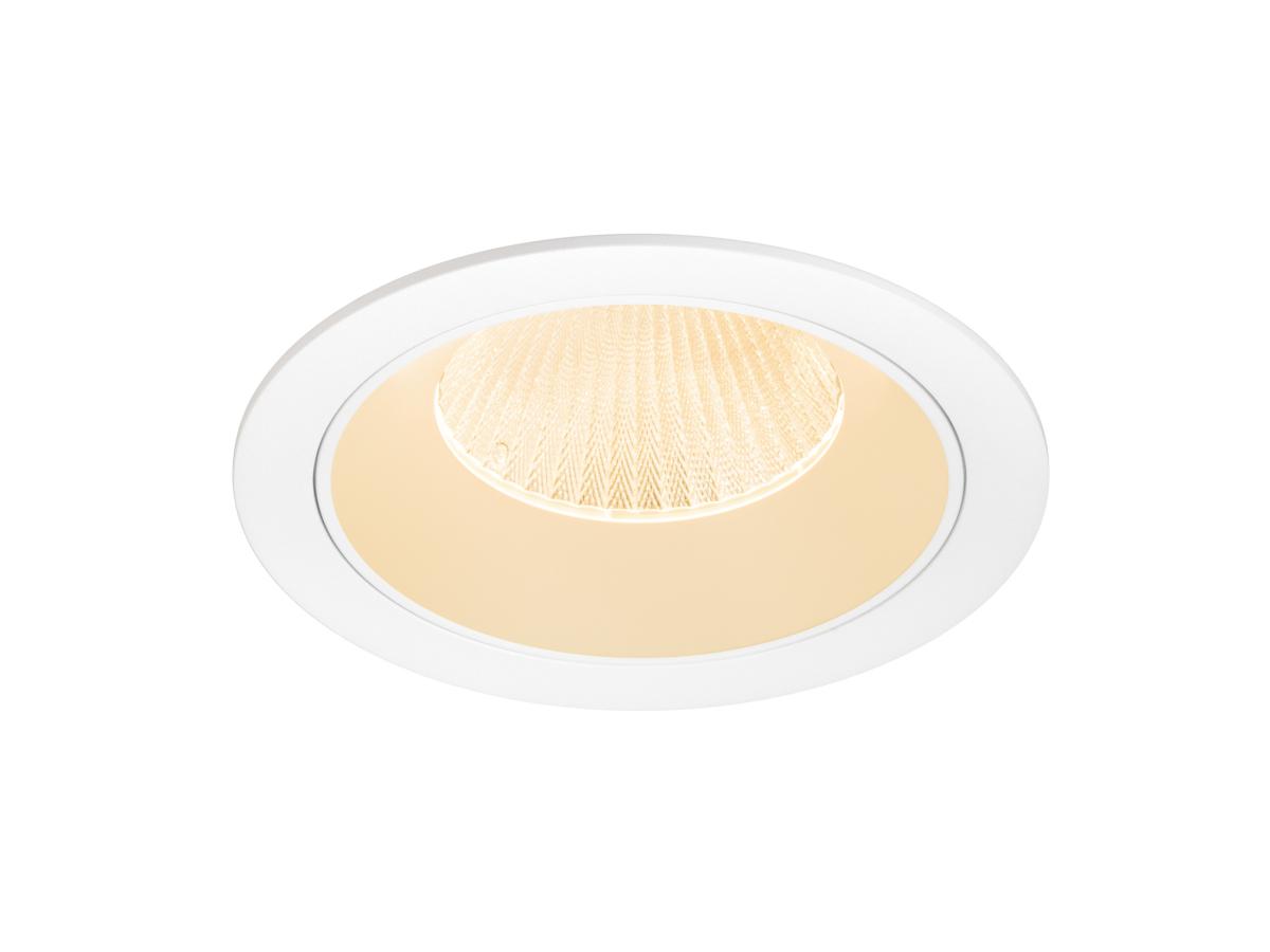 SLV - NUMINOS® XL, plafondinbouwarmatuur wit/zwart 2700 K 20° - 1009927
