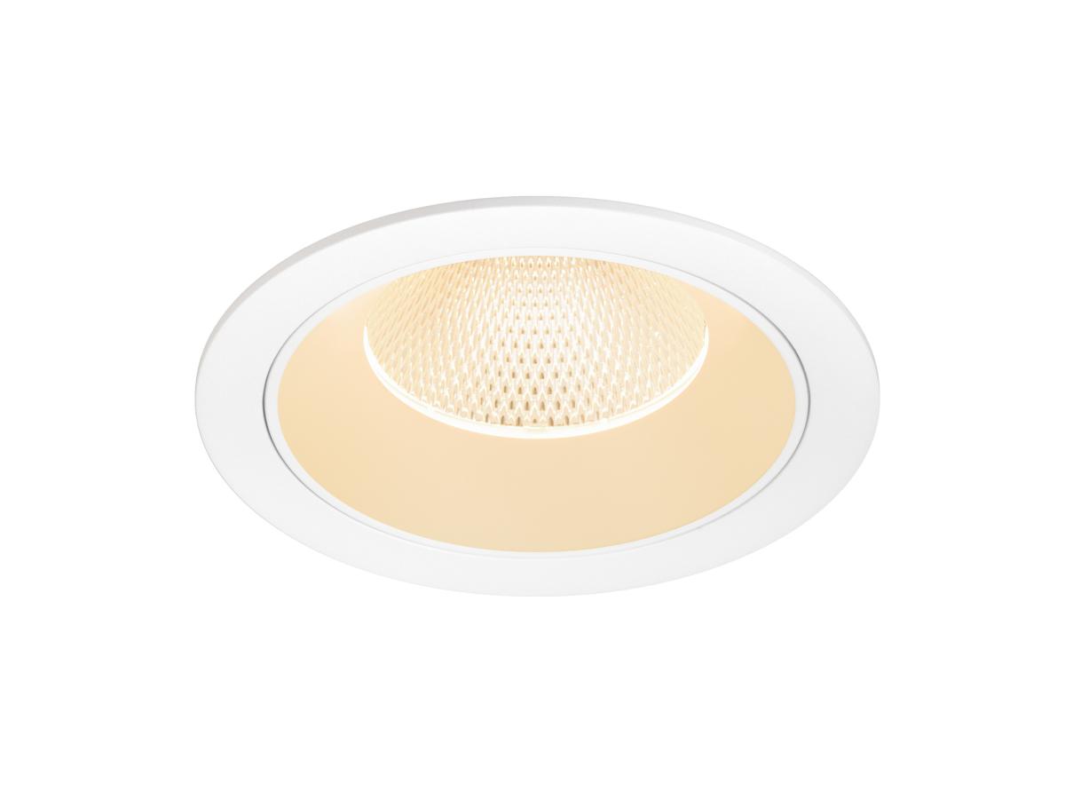 SLV - NUMINOS® XL, plafondinbouwarmatuur 2700K, 40°, IP20, rond - 1009931