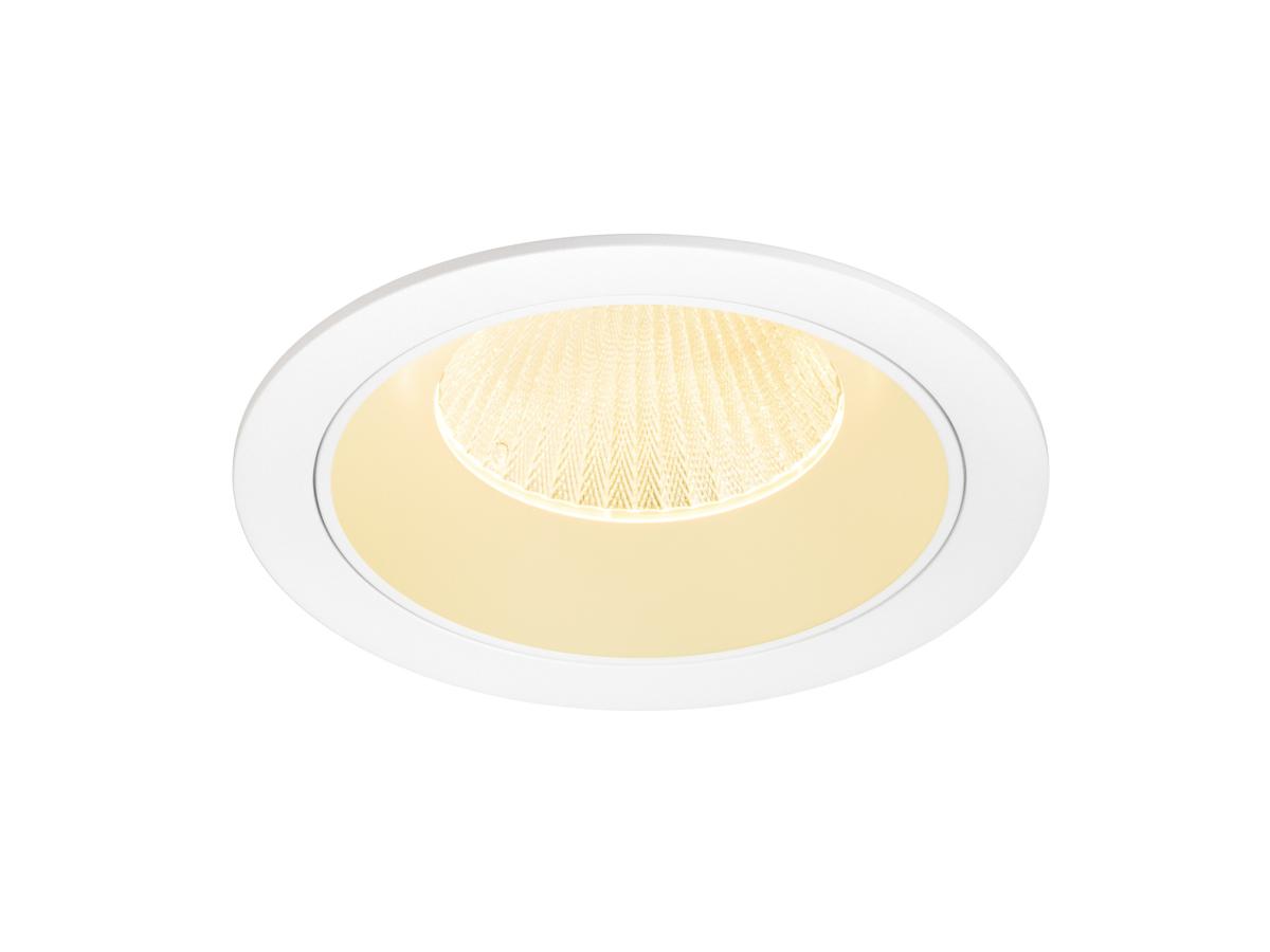 SLV - NUMINOS® XL, plafondinbouwarmatuur 3000K, 20°, IP20, rond - 1009946