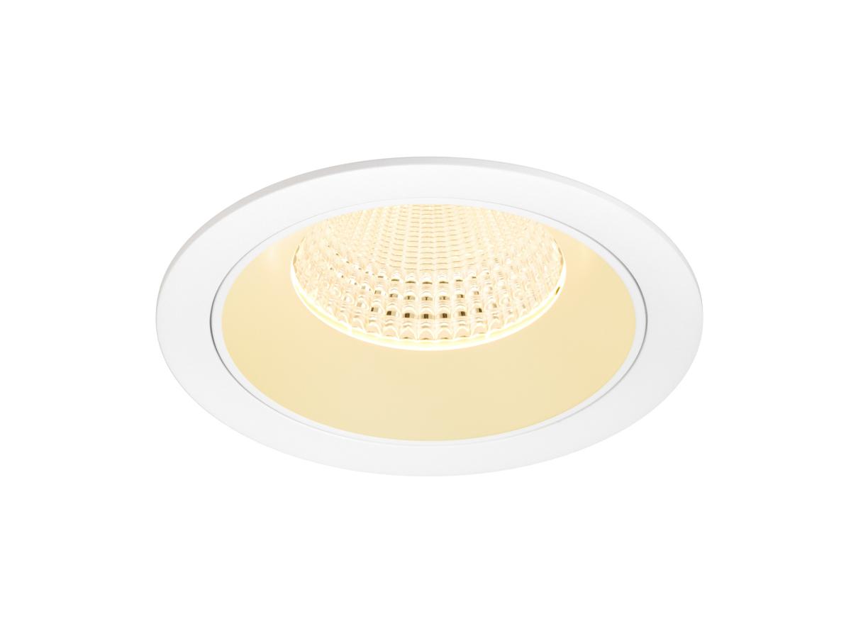 SLV - NUMINOS® XL, plafondinbouwarmatuur 3000K, 55°, IP20, rond - 1009952