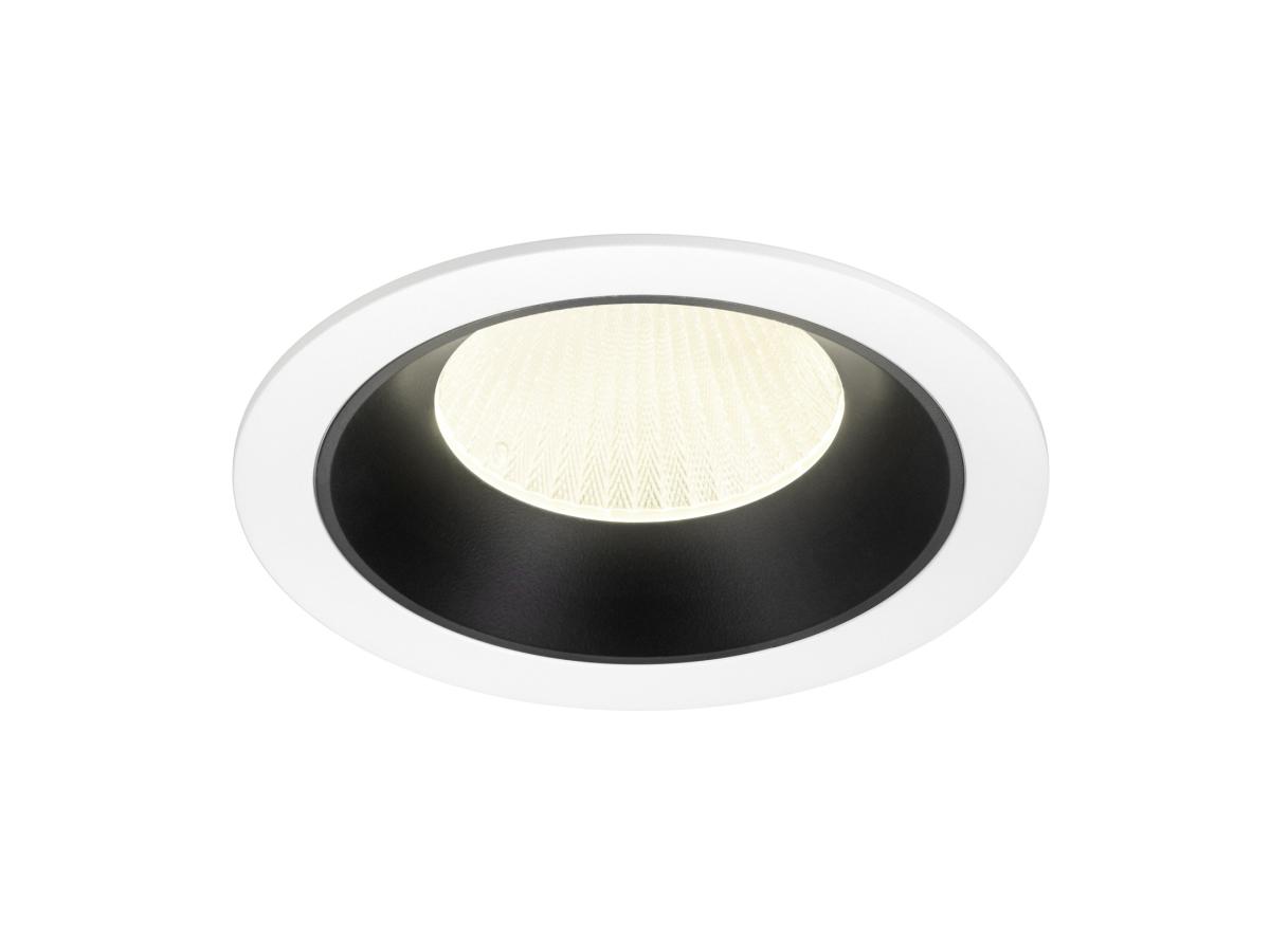 SLV - NUMINOS® XL, plafondinbouwarmatuur wit/zwart 4000 K 20° - 1009963