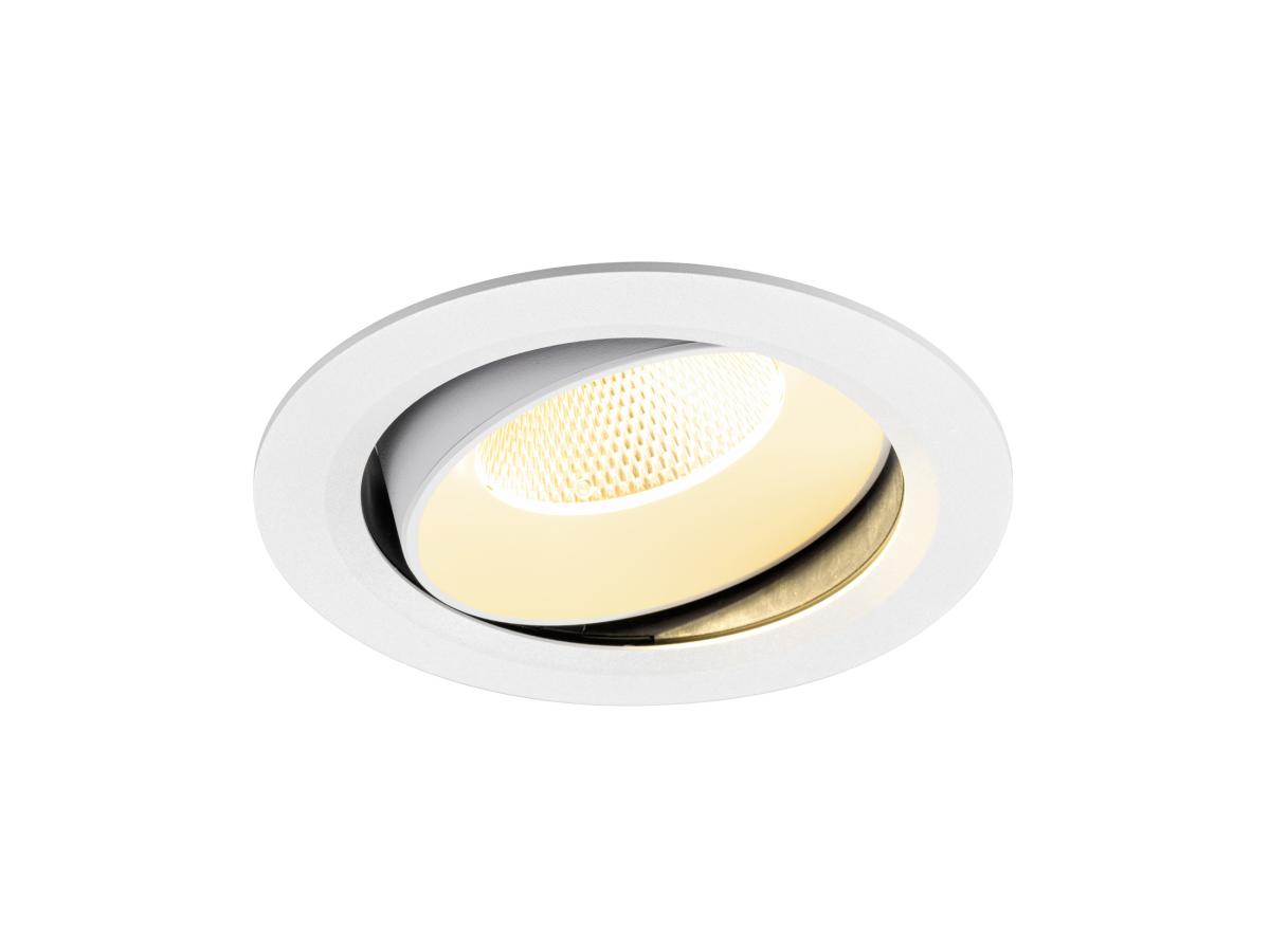 SLV - NUMINOS® MOVE XL, plafondinbouwarmatuur 3000K, 20°, IP20 - 1010000