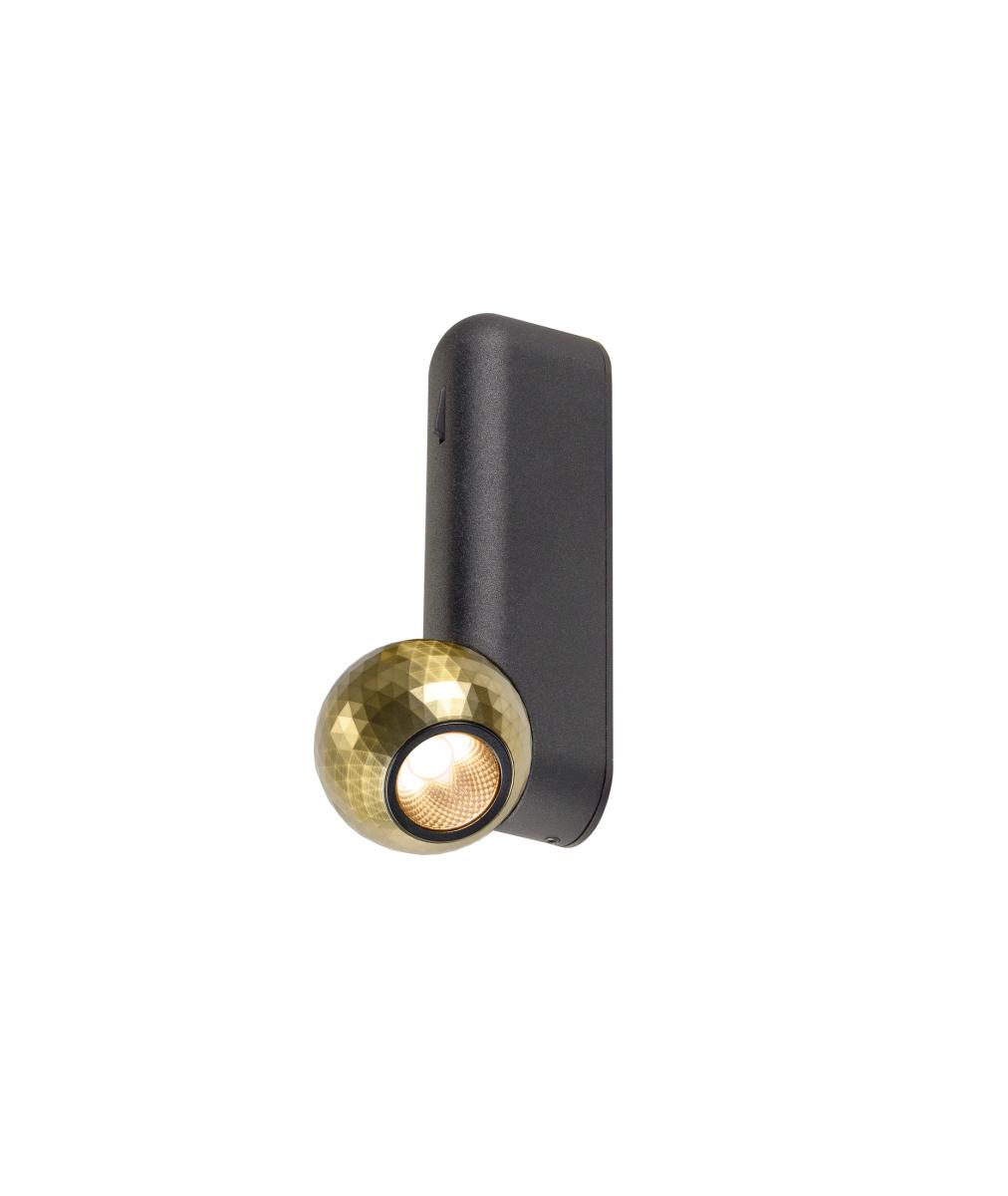 SLV - DYSKO, wand en plafondopbouwarmatuur, switch, single - 1010312