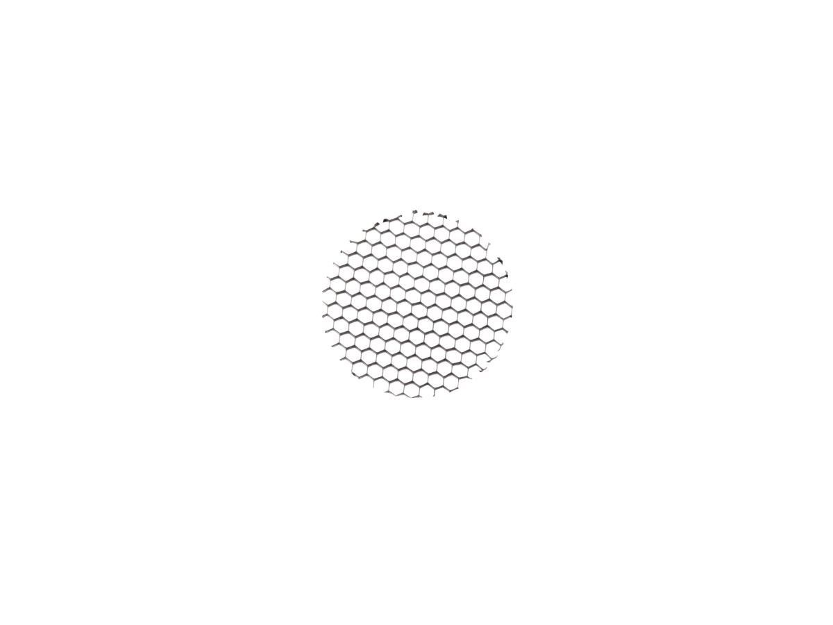 SLV - NUMINOS® S, diffusor honingraatrooster - 1010679