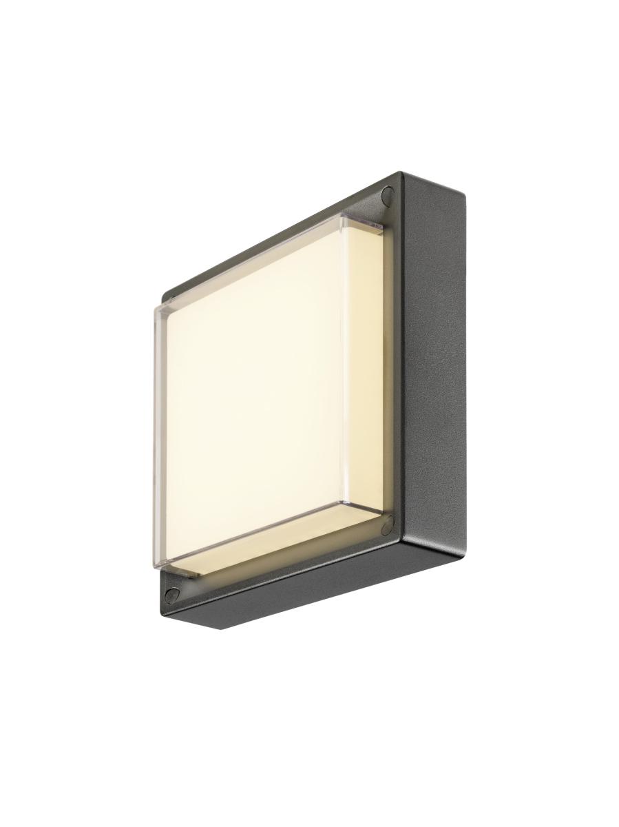 SLV - AINOS SLIDE WL, Wandopbouwlamp, hoekig, SENSOR, 2700/3000 - 1011262