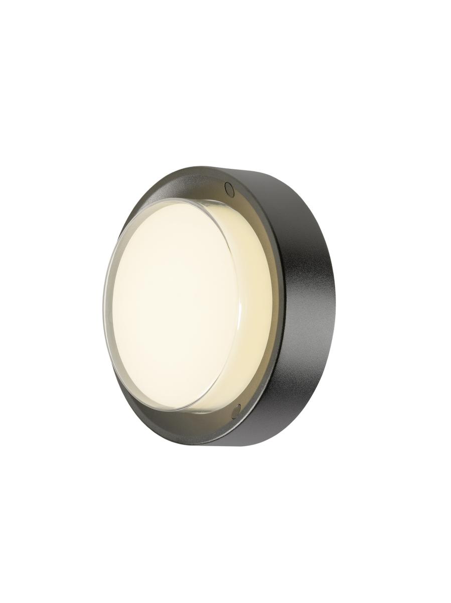 SLV - AINOS SLIDE WL, Wandopbouwlamp, rond, SENSOR, 2700/3000 K - 1011263