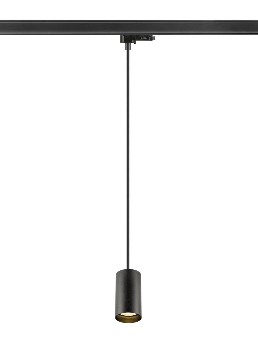 SLV - ENOLA 2.0 M, 3~ Hanglamp, SINGLE, QPAR51, 1 x 10 W, zwart - 1011715