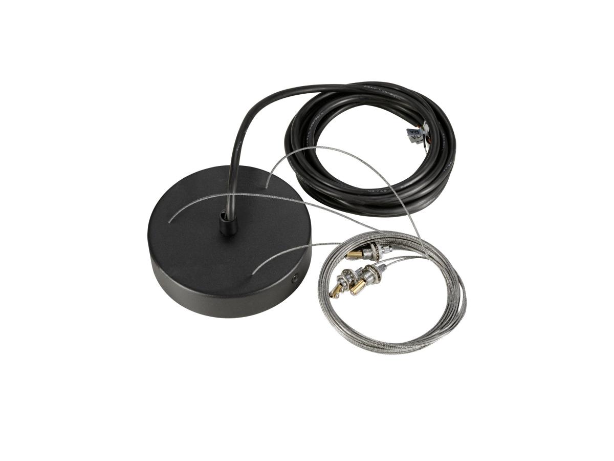 SLV - MEDO 2 OPHANGSET, 5 m hanglengte, Centraal, zwart - 1011781