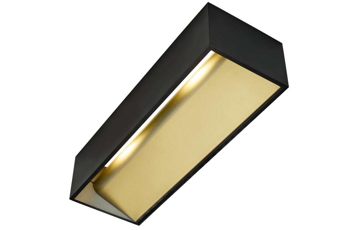 SLV - LOGS IN L, Wandopbouwlamp, DALI, 3000 K, 20 W, zwart / - 1011865