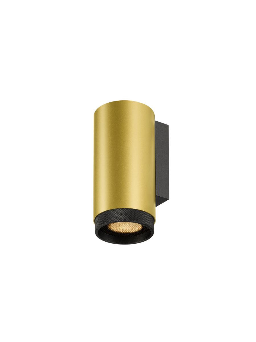SLV - GRIP! L, Opbouwwandlamp, UP OR DOWN, QPAR51, 1 x 6 W, goud - 1011880