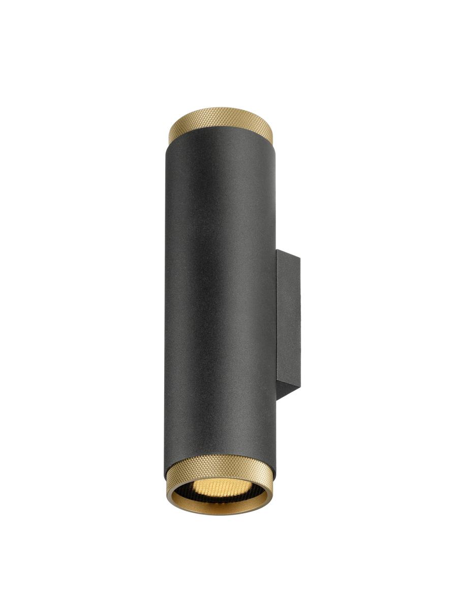 SLV - GRIP! L, Opbouwwandlamp, UP/DOWN, QPAR51, 2 x 6 W, zwart - 1011882
