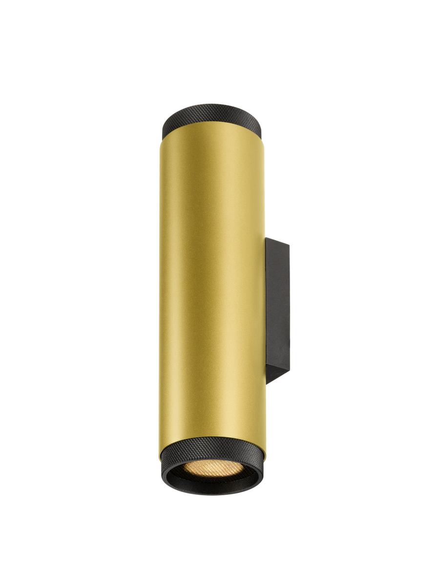 SLV - GRIP! L, Opbouwwandlamp, UP/DOWN, QPAR51, 2 x 6 W, goud - 1011884