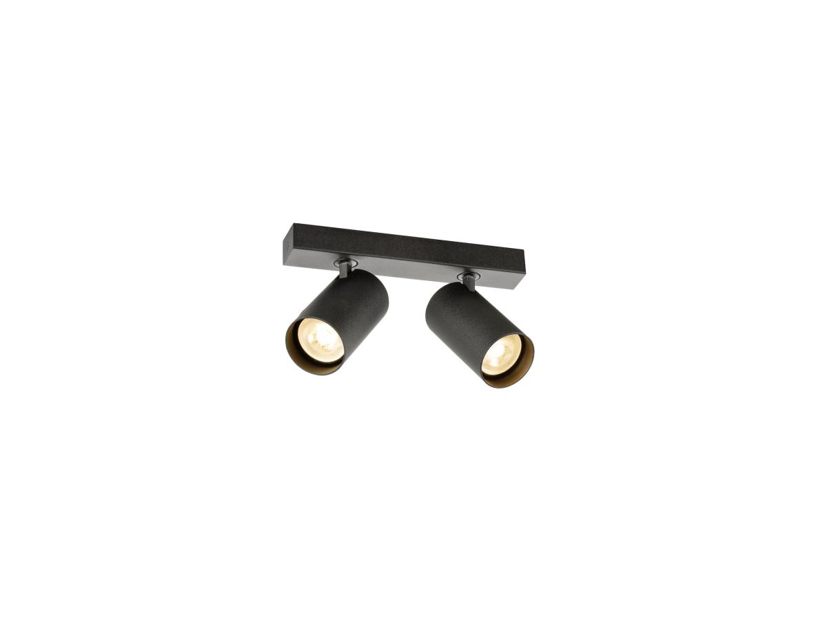 SLV - ENOLA 2.0 M, CL, DOUBLE, QPAR51, Plafondopbouwlamp, 2 x 10 - 1011897