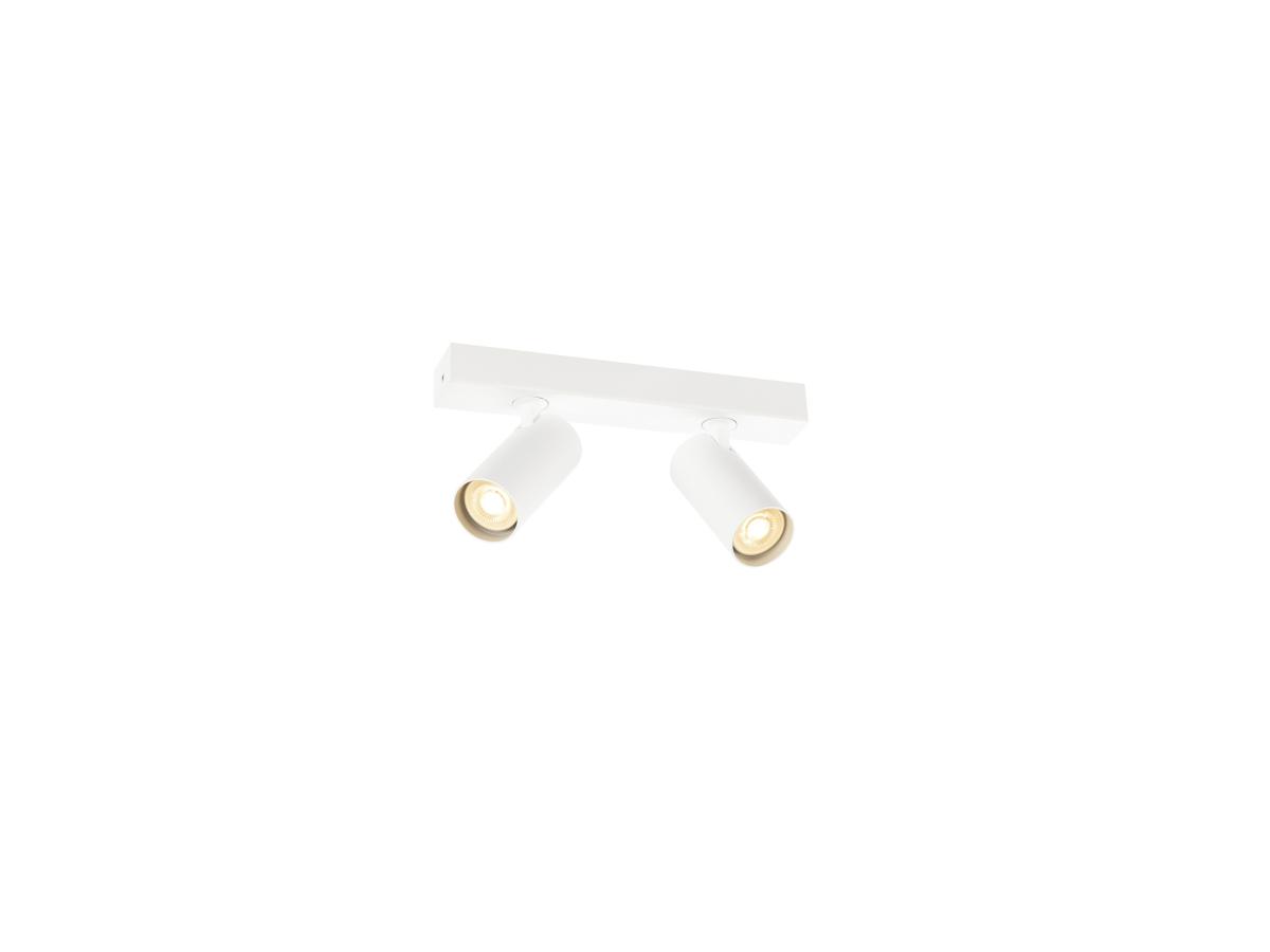 SLV - ENOLA 2.0 S, CL, DOUBLE, GU10 MINI, PAR11, plafondopbouwlamp - 1011932