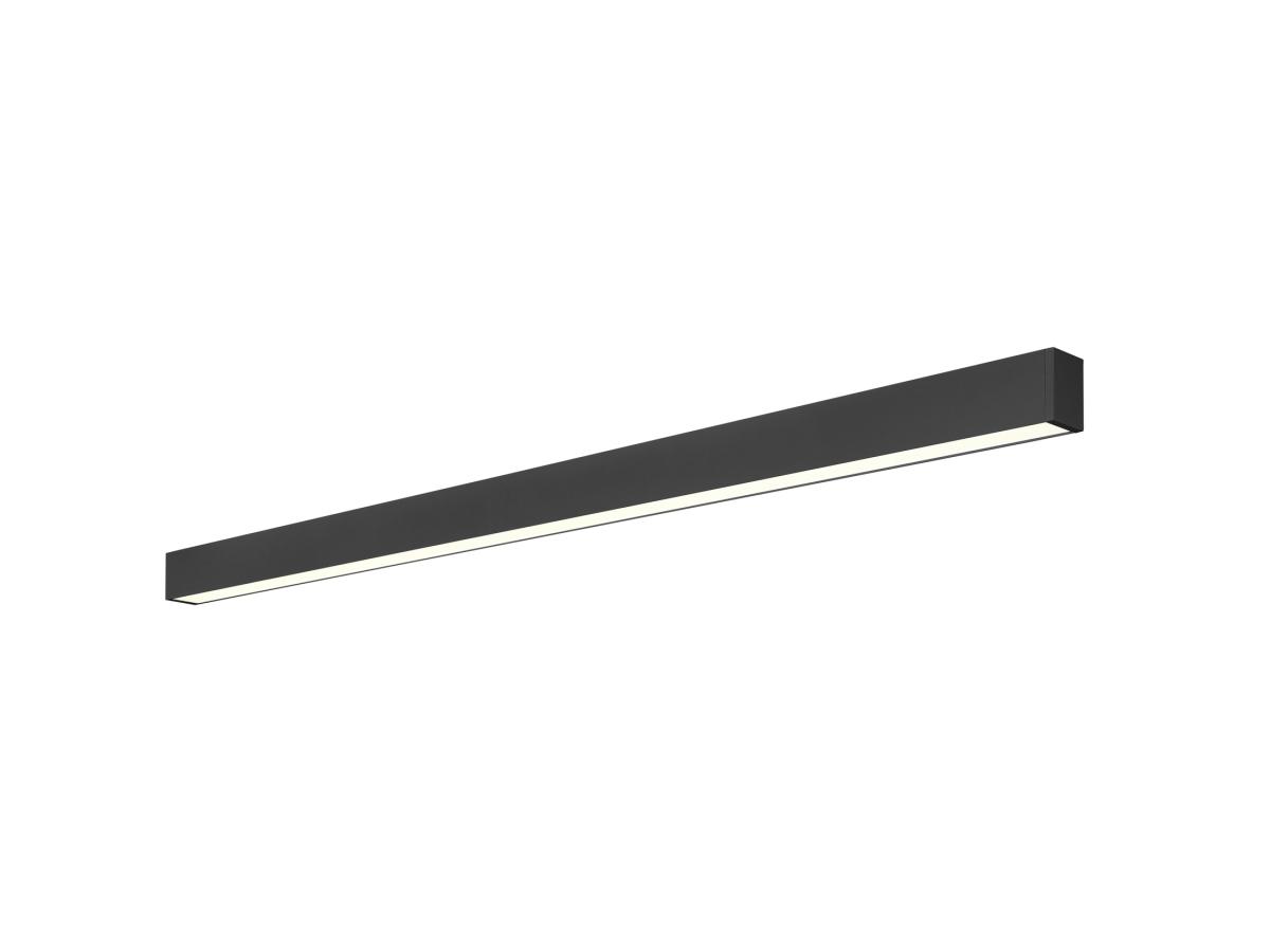 SLV - GLENOS® 2.0, WL, Opbouwwandlamp, 4000 K, 20 W, 80°, zwart - 1012169