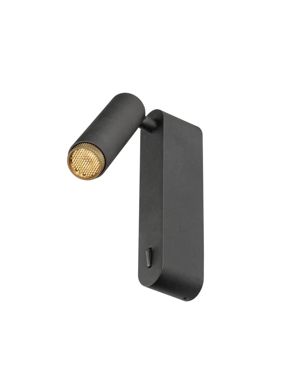 SLV - GRIP! S, WL, AAN/UIT SCHAKELAAR, opbouwarmatuur wand, 2700 - 1012179