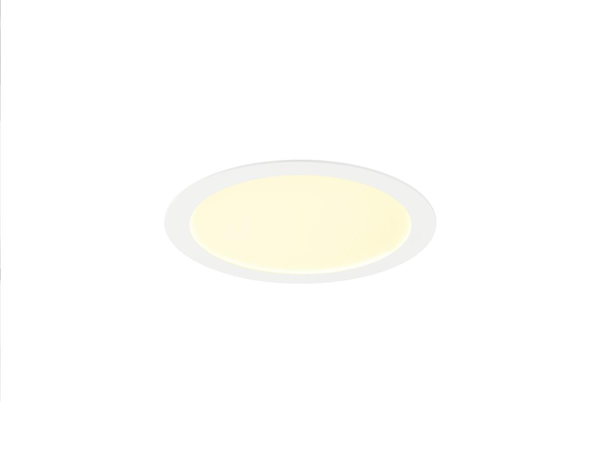 SLV - SENSER 2.0 30, RL, rond, PHASE, Plafondinbouwarmatuur - 1012204