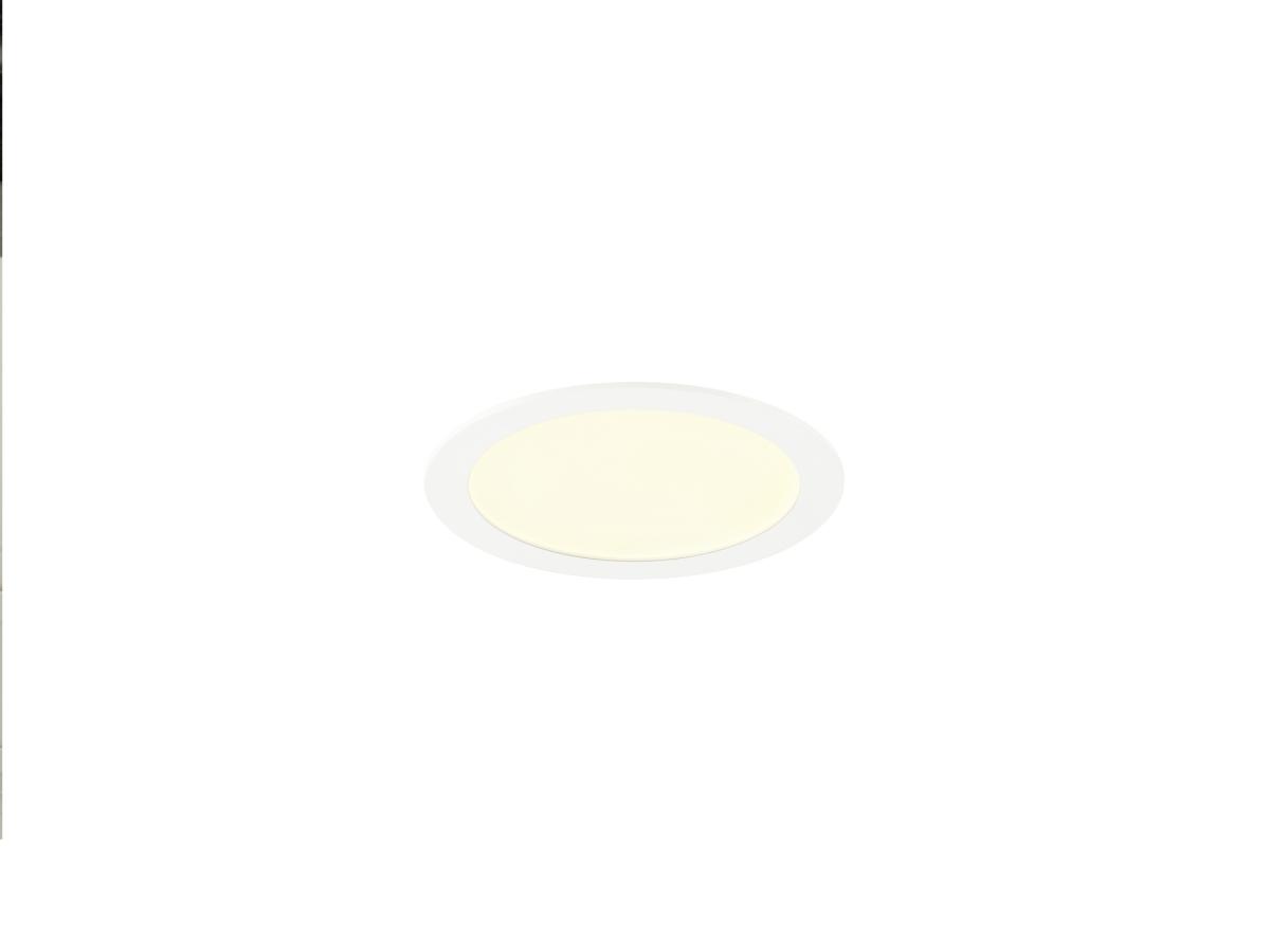 SLV - SENSER 2.0 24, RL, rond, DALI, Inbouw plafondlamp, 3000 K - 1012209