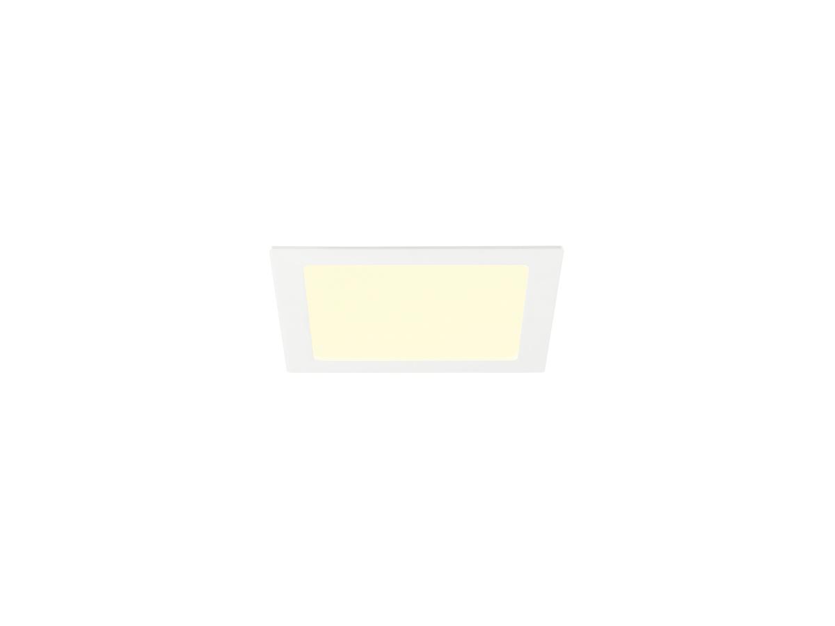 SLV - SENSER 2.0 24, RL, vierkant, DALI, Inbouw plafondlamp - 1012210