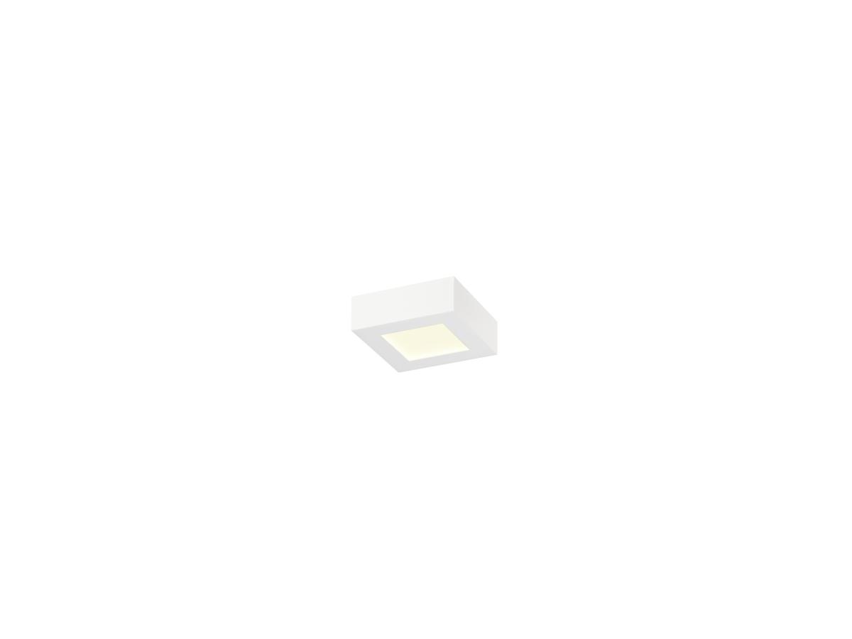 SLV - SENSER 2.0 12, CW, vierkant, PHASE, Wand en plafondopbouwla - 1012214