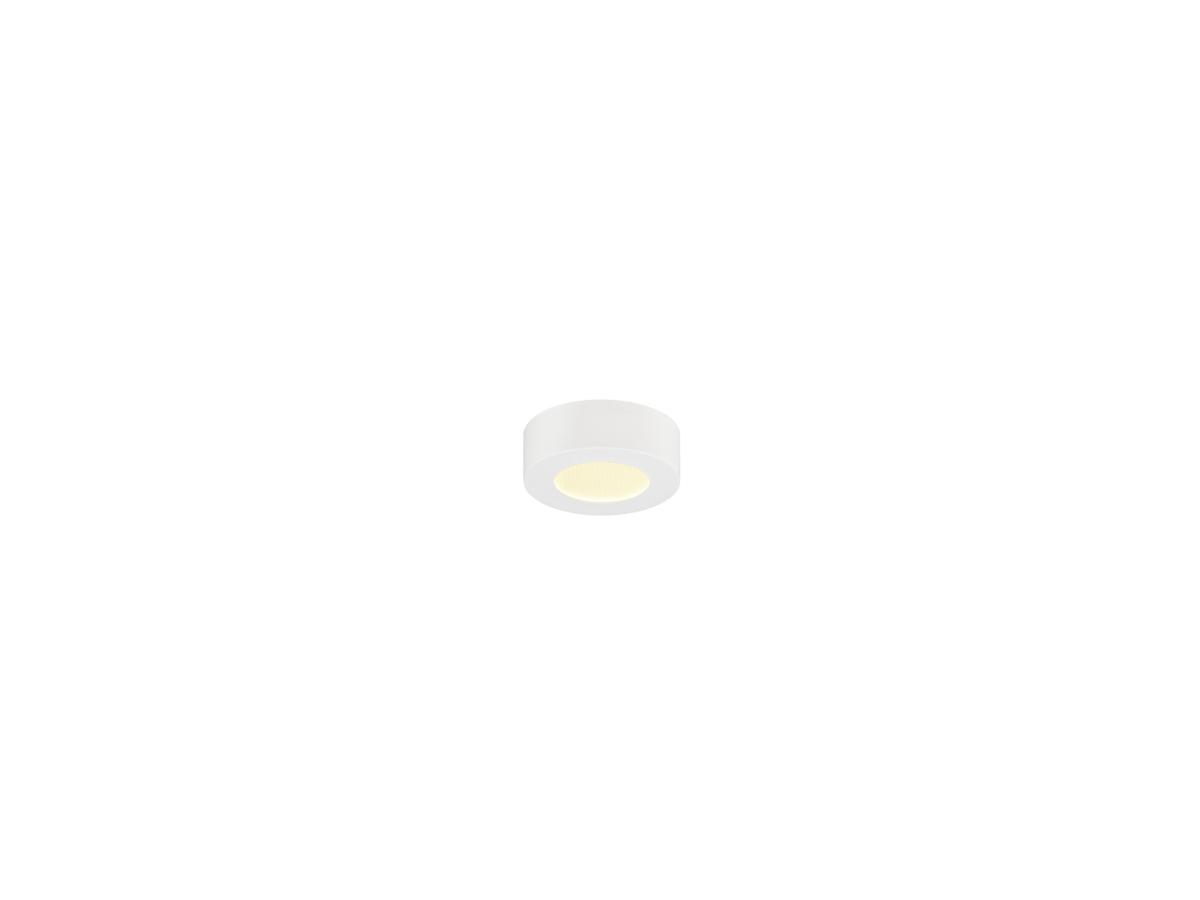 SLV - SENSER 2.0 12, CW, rond, DALI, Wand en plafondopbouwlamp - 1012221