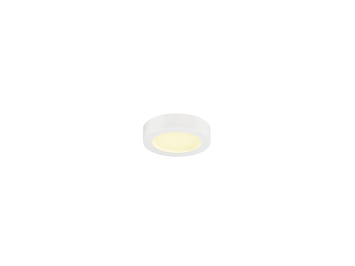 SLV - SENSER 2.0 18, CW, rond, DALI, Wand en plafondopbouwlamp - 1012223