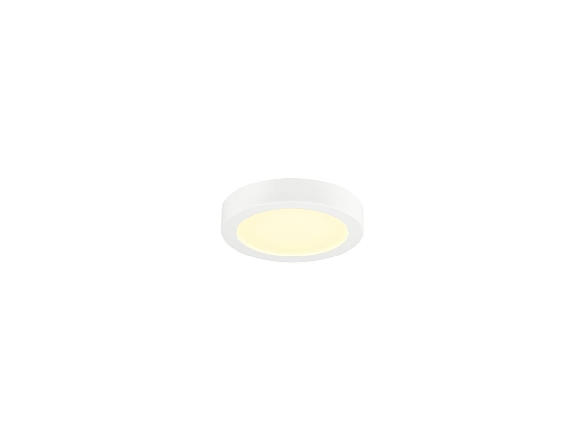 SLV - SENSER 2.0 24, CW, rond, DALI, Wand en plafondopbouwlamp - 1012225