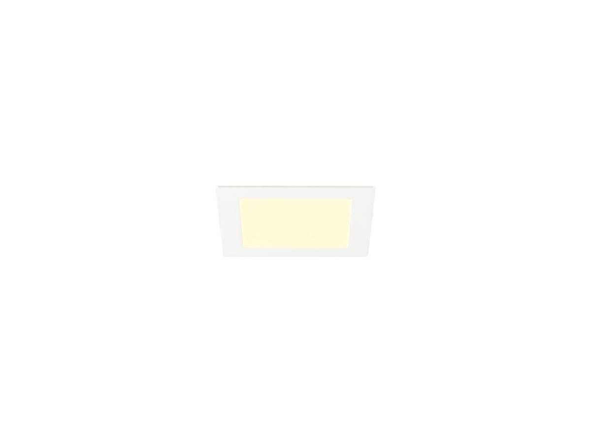 SLV - SENSER 2.0 18, RL, vierkant, DALI, Inbouw plafondlamp - 1012229