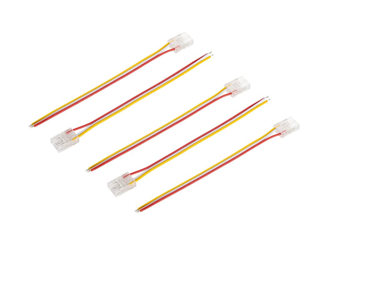 SLV - LEDSTRIP VERBINDER COB, VOEDING TW S, transparant - 1012287
