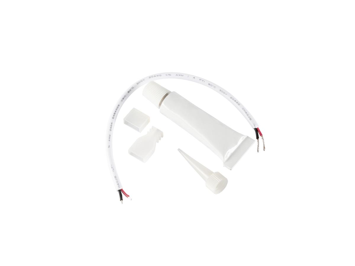 SLV - LEDSTRIP VERBINDER IP AFDICHTINGSSET, 8MM, transparant - 1012303
