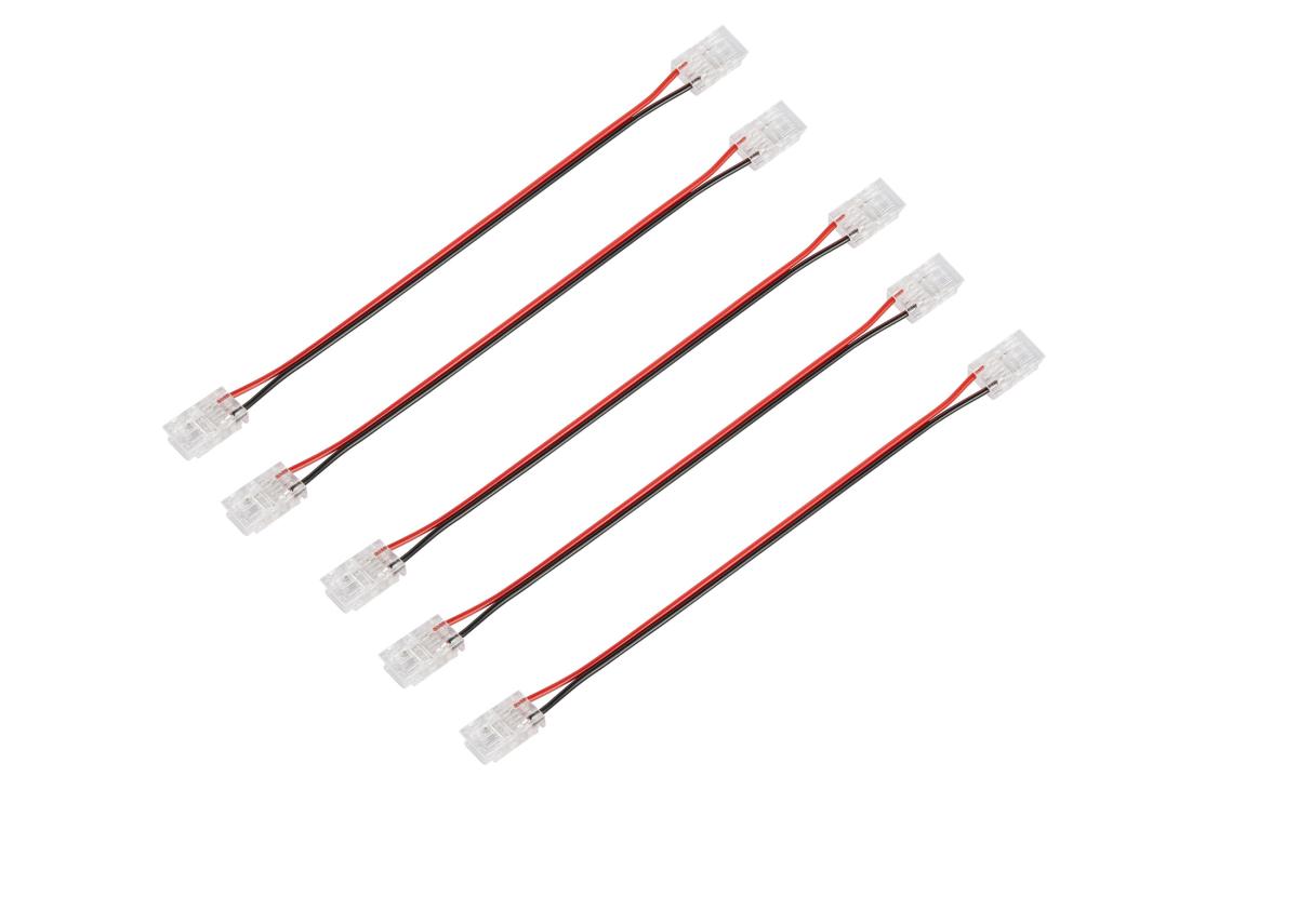 SLV - LEDSTRIP VERBINDER SMD, KABEL S 8MM, transparant - 1012310