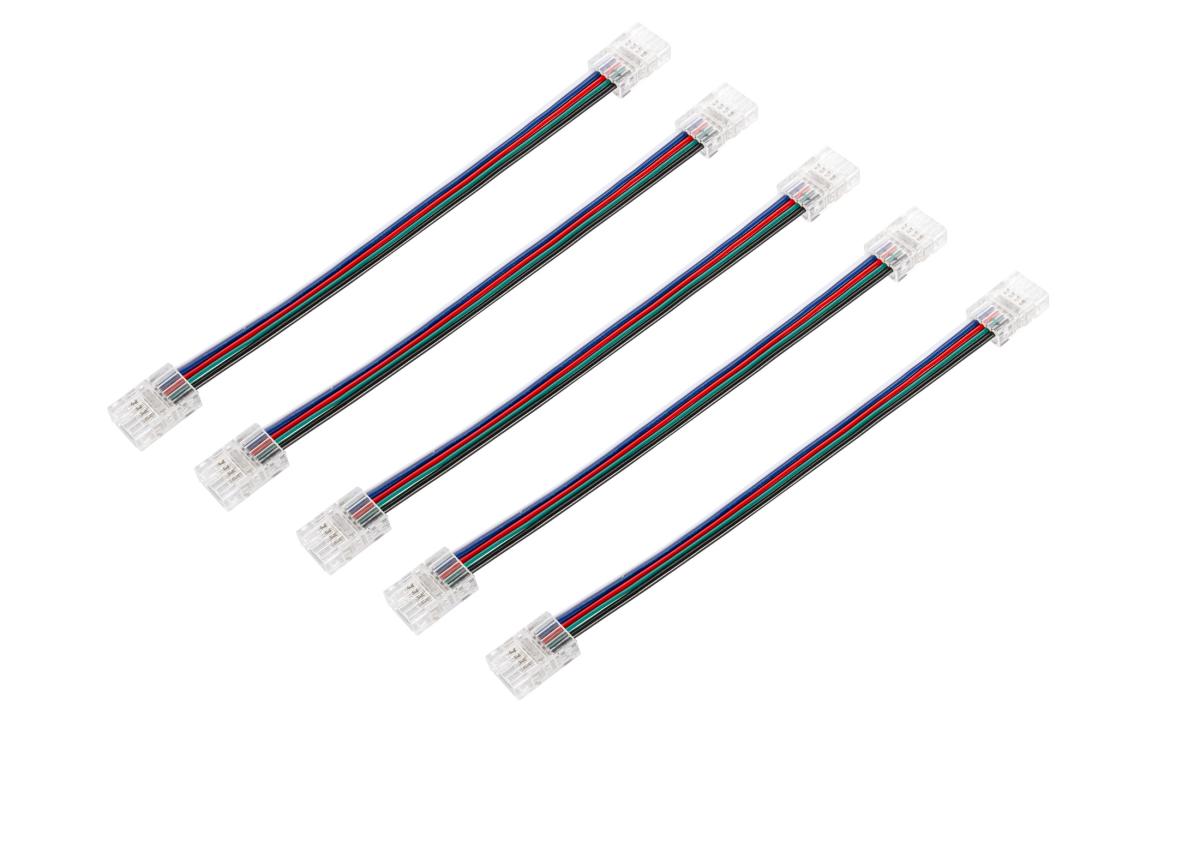 SLV - LEDSTRIP VERBINDER SMD, KABEL RGBW S, transparant - 1012312
