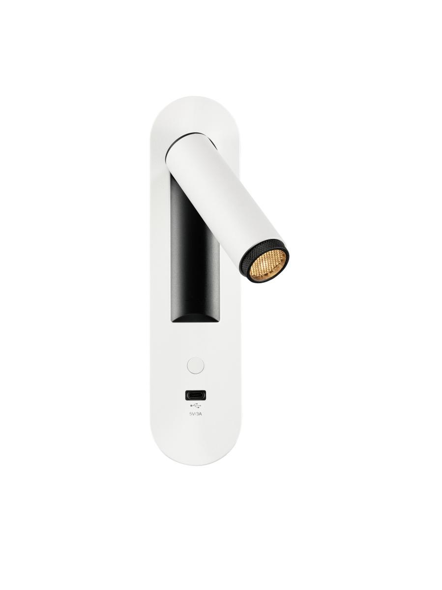 SLV - GRIP! S, WL, Wand inbouwlamp, 2700 K, 4,2 W, Schakelaar - 1012363