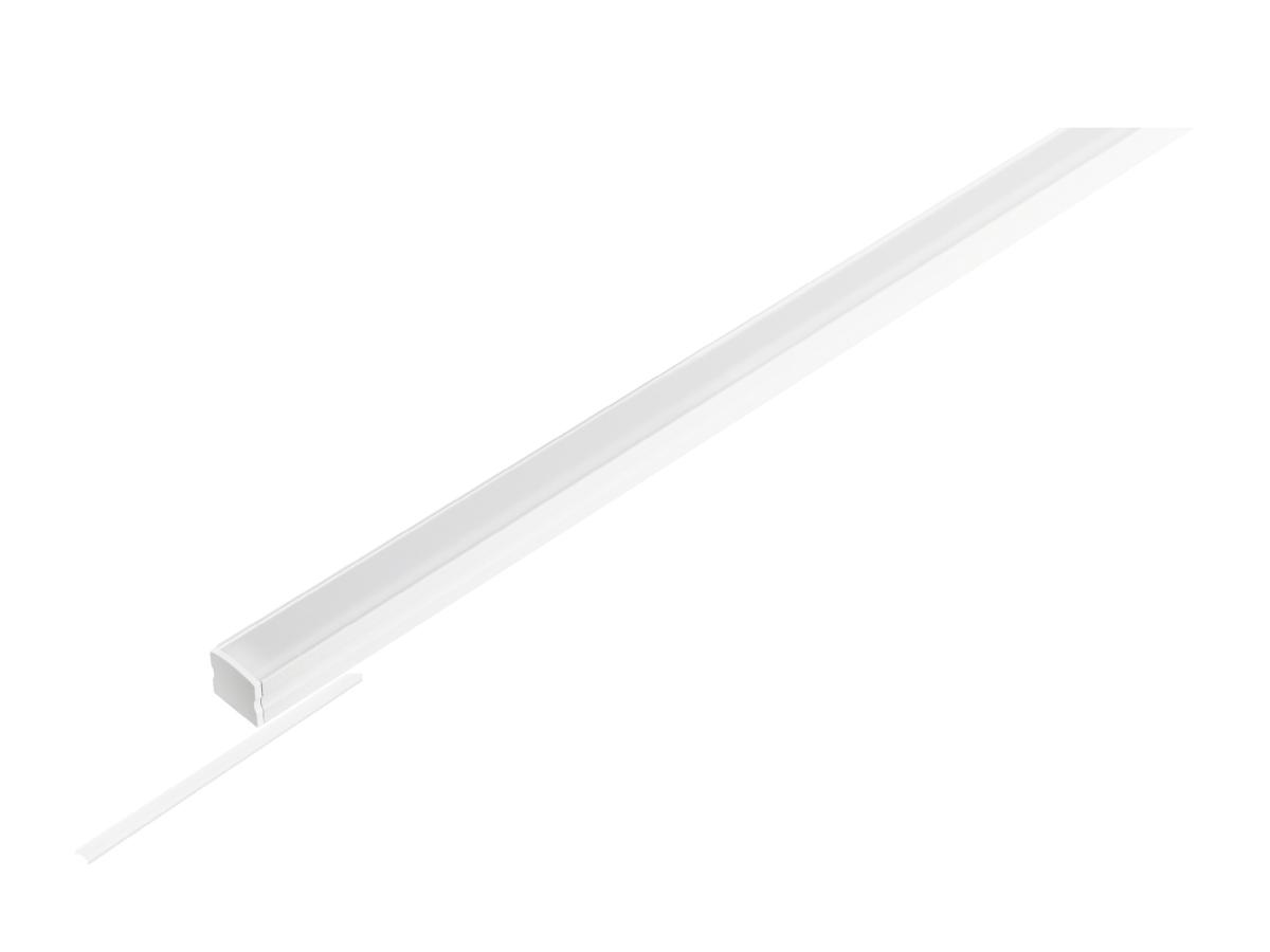SLV - LEDSTRIP SET, PROFIEL OPBOUW + DIFFUSOR 5*1M, S, wit - 1012478