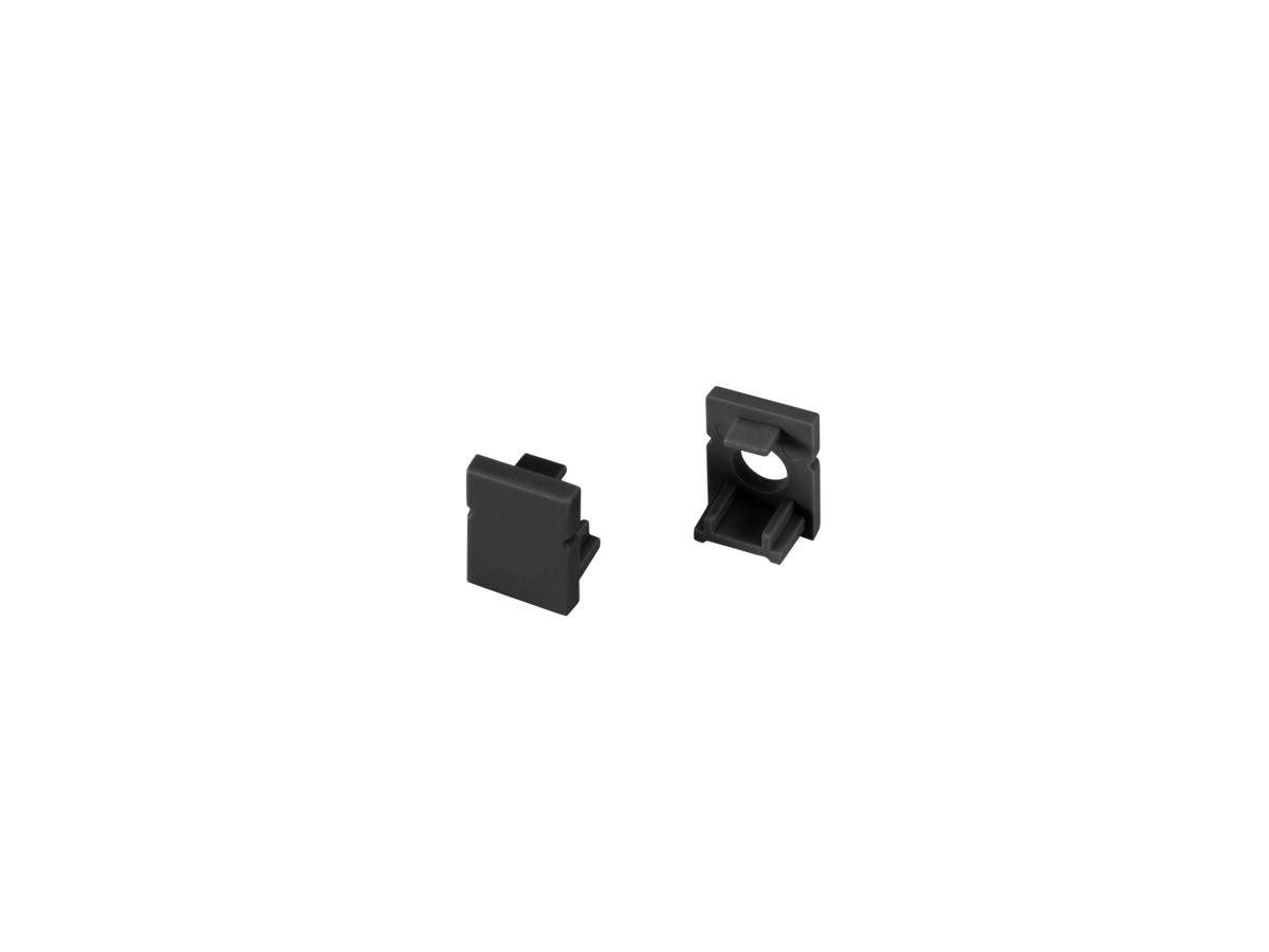 SLV - LEDSTRIP EINDKAPPEN, OPBOUW, XS, zwart - 1012554