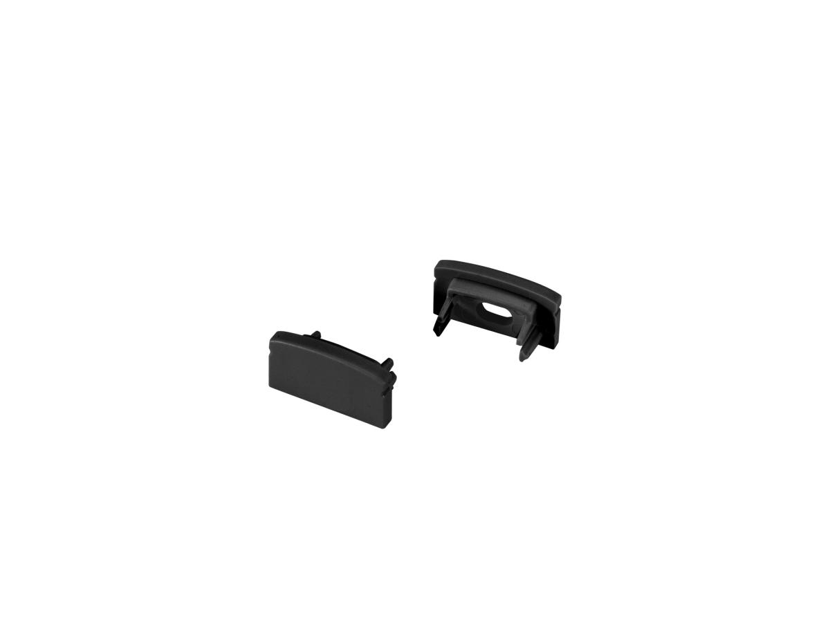 SLV - LEDSTRIP EINDKAPPEN, OPBOUW PLAT, S, zwart - 1012560