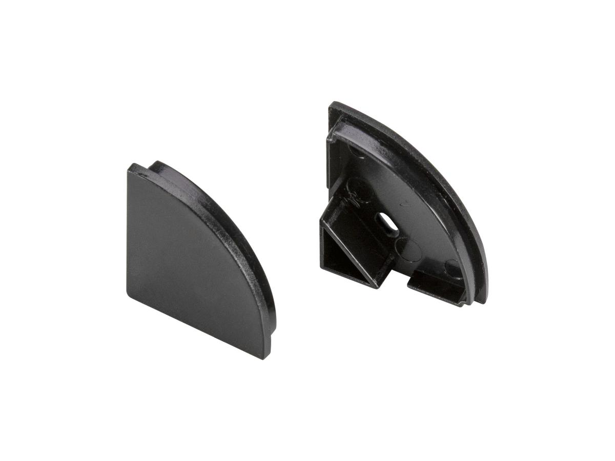 SLV - LEDSTRIP EINDKAPPEN, HOEK, M, zwart - 1012570