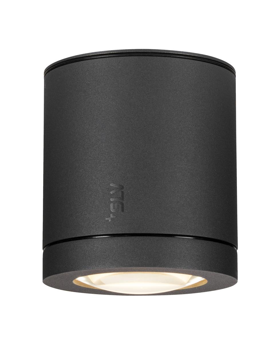 SLV - ENOLA OCULUS CL, plafondopbouwarmatuur antraciet 11 W 1000/1 - 1006327