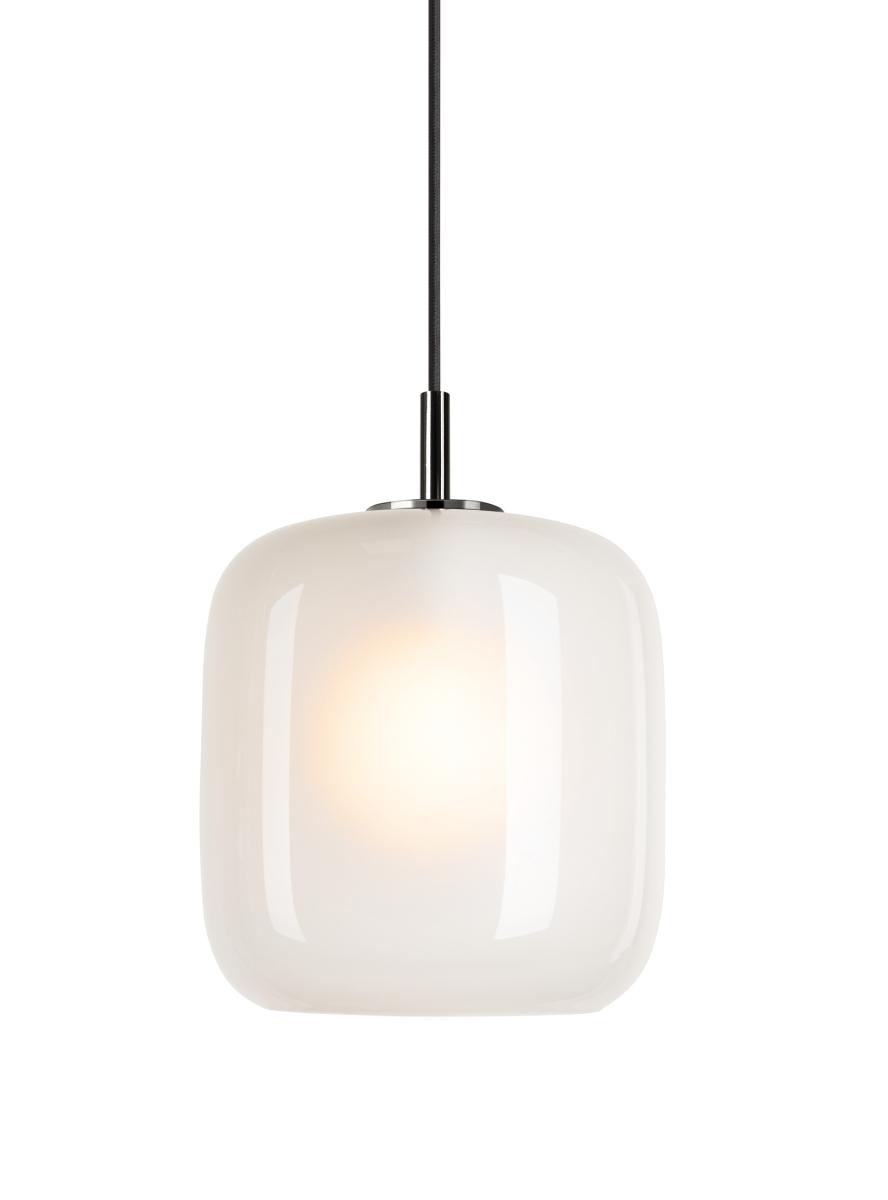 SLV - PANTILO 20 PD, E27 pendelarmatuur, wit/chroom - 1006396